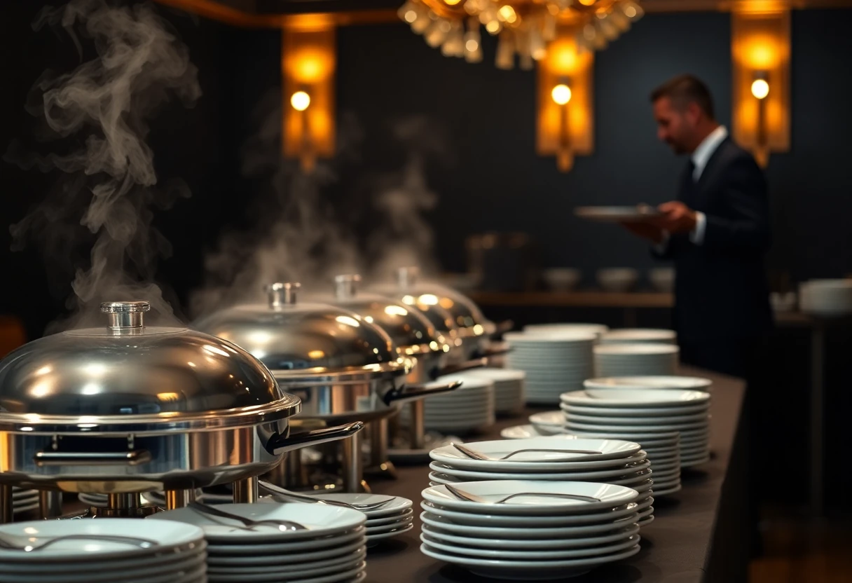 Buffet a domicílio: como funciona, o que inclui e quanto custa