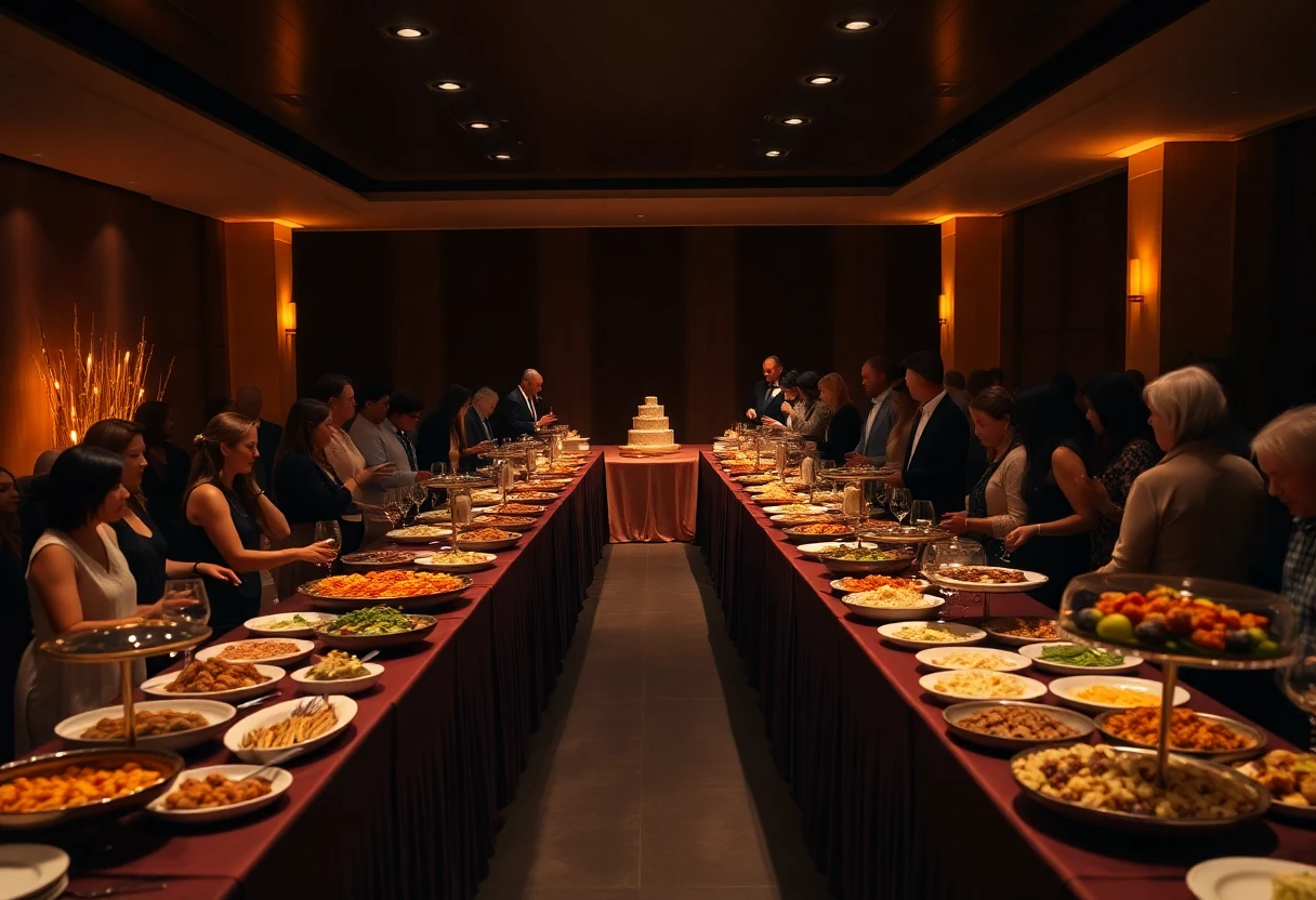 Buffet para 100 pessoas: quanto custa e como organizar