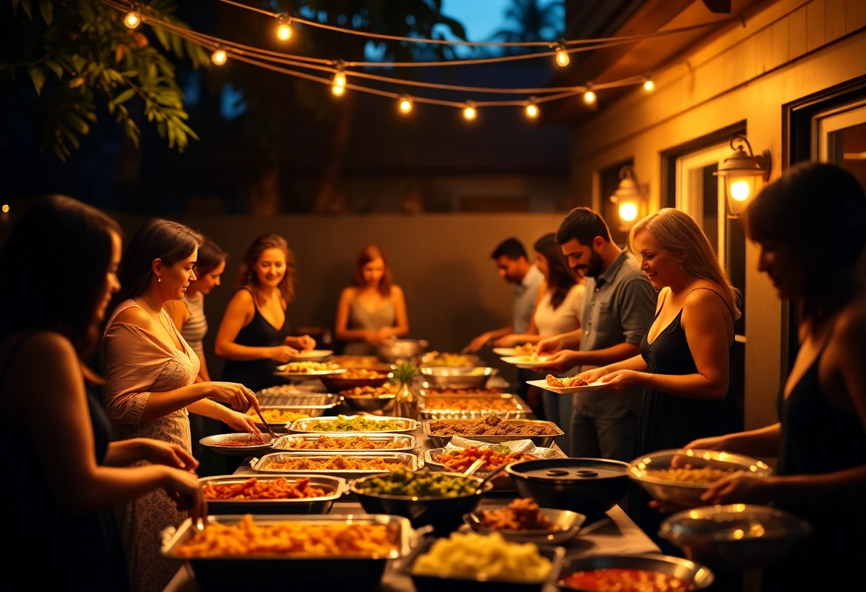 Buffet para 50 pessoas: quanto custa e como planejar